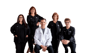 Photo of Dr. Del Kovacevic with staff